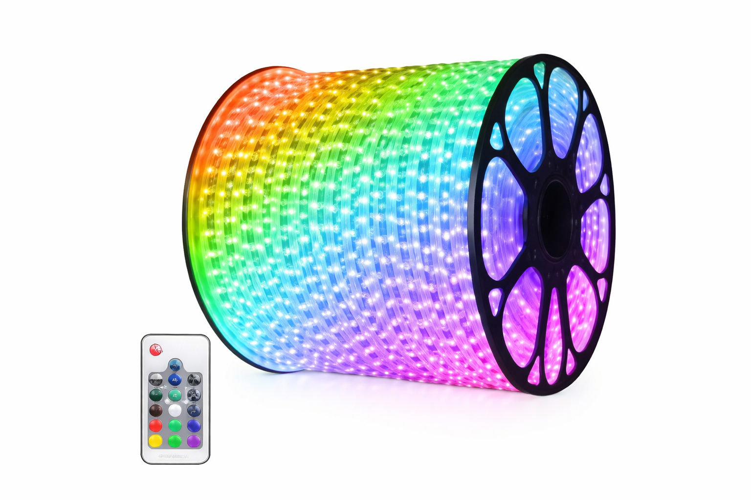 ریسه شلنگی هفت رنگ rgb ال ای دی SMD 5050