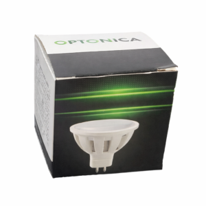 لامپ ال ای دی هالوژن 3 وات مدل GU10 اپتونیکا به همراه پایه