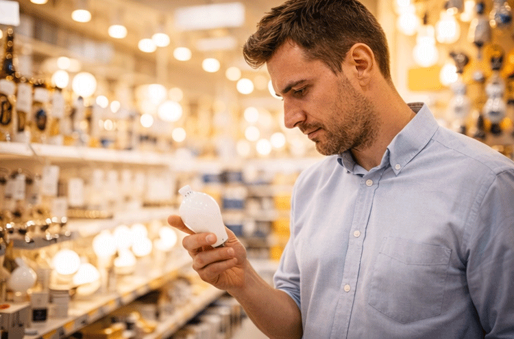 خرید لامپ کم‌مصرف برای مغازه و فروشگاه